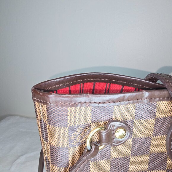 Louis Vuitton Damier Ebene Neverfull PM +  Damier Pochette - Picture 9 of 16